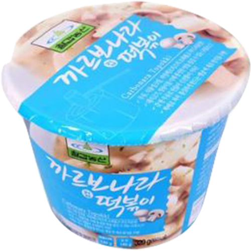 칠갑농산 까르보나라 컵떡볶이 320g