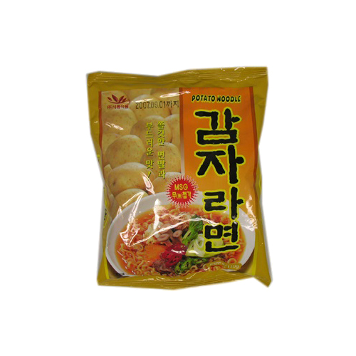새롬식품 감자라면 110g