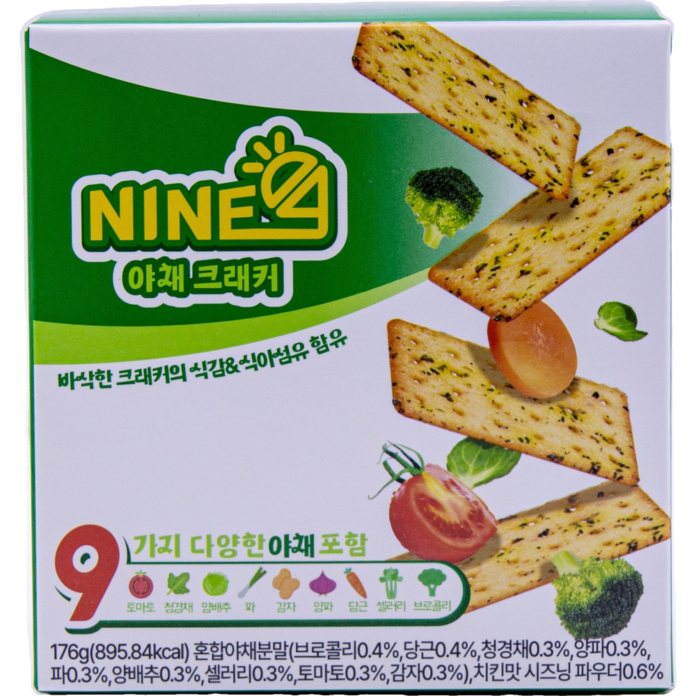 아이비전 나인 야채크래커 22g