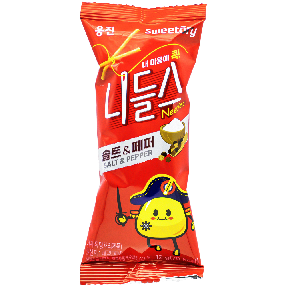 웅진 니들스 솔트 & 페퍼 12g