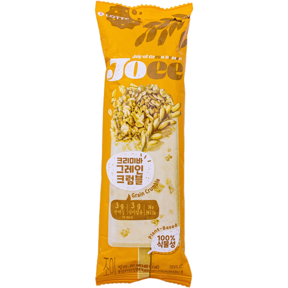 롯데 조이 크리미바 그레인 크럼블 80mL