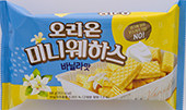 오리온 미니웨하스 바닐라맛 68g