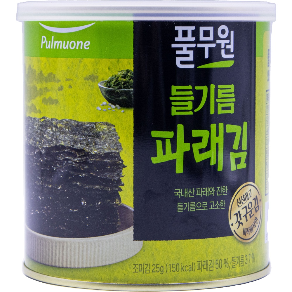 풀무원 들기름 파래김 25g