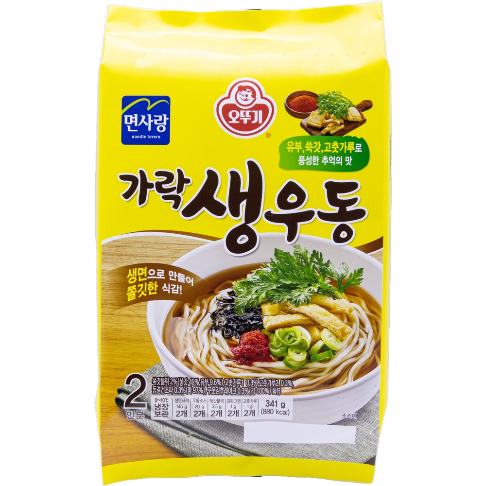 오뚜기 면사랑 가락 생우동 170.5g
