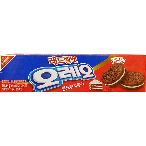 나비스코 레드벨벳 오레오 샌드위치 쿠키 94g