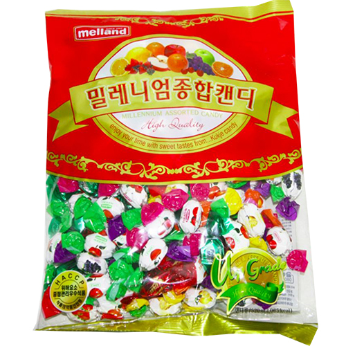 멜랜드 밀레니엄종합캔디 520g