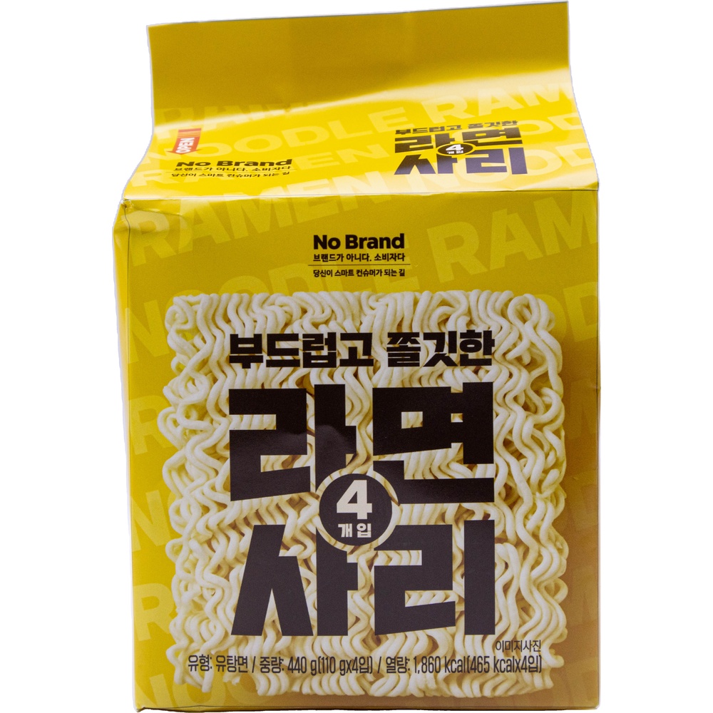 노브랜드 라면 사리 110g