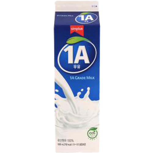 홈플러스 심플러스 1A 우유 1000ml