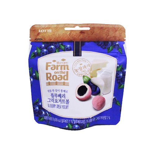 롯데 팜온더로드 블루베리 그릭요거트볼 30g