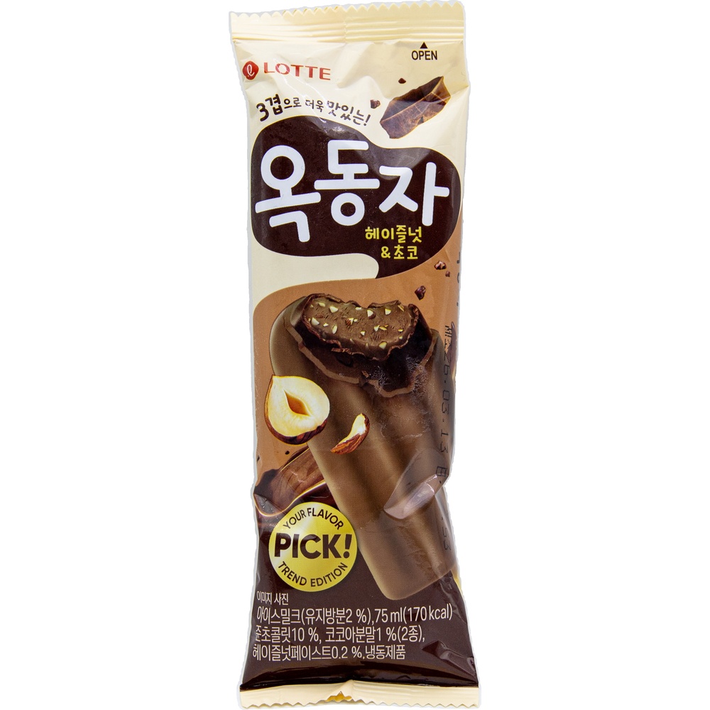롯데 옥동자 헤이즐넛 초코 75mL