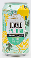 웅진 티즐 스파클링 제로칼로리 유자 그린티 340ml