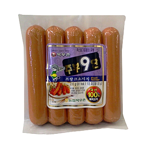 목우촌 주부9단 프랑크소시지 230g