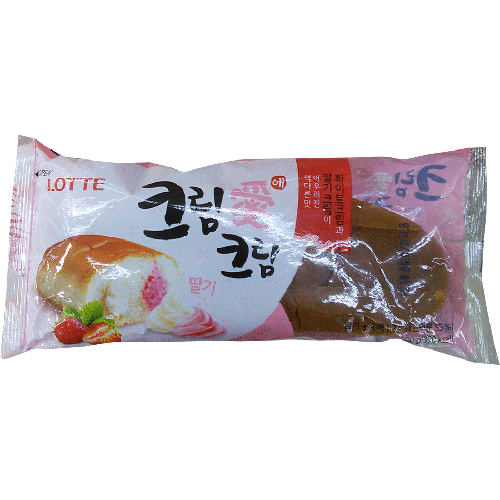 롯데 크림애크림 딸기 90g
