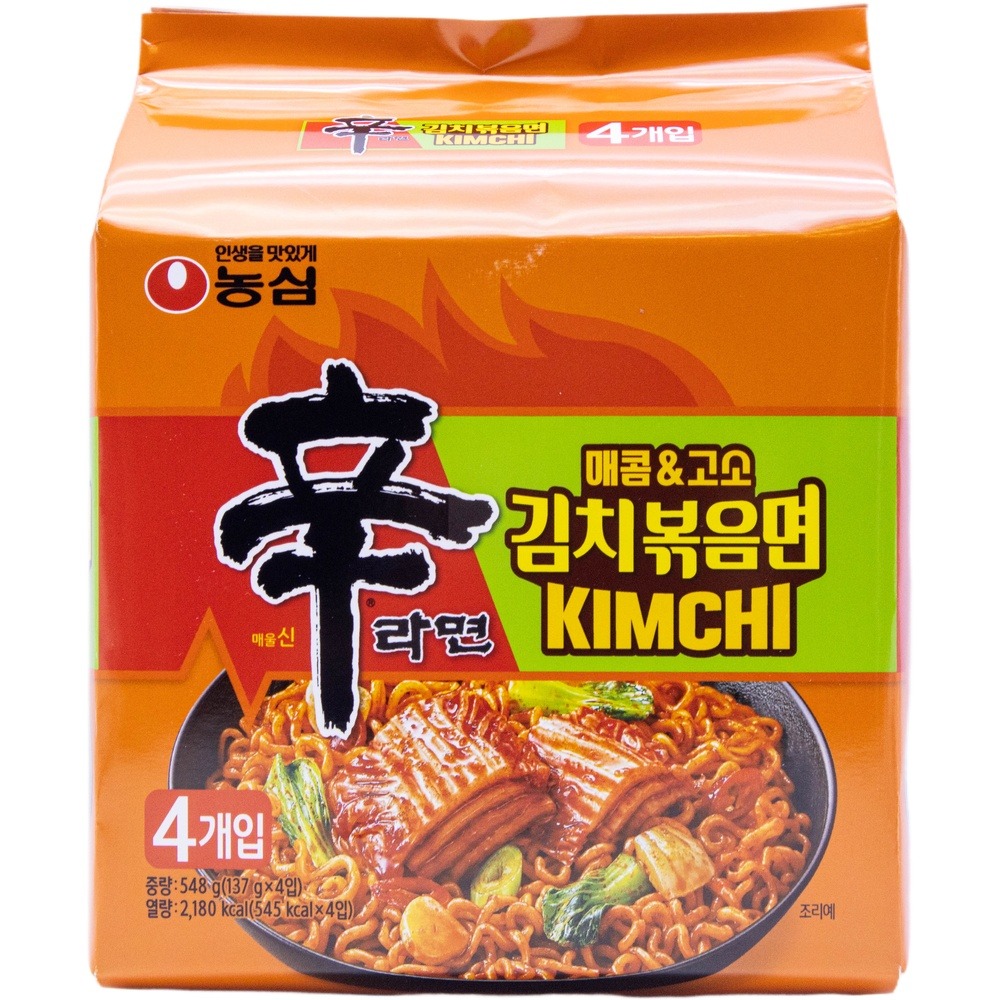 농심 신라면 김치볶음면 137g