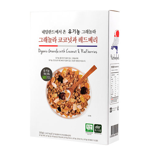 유가원 그래놀라 코코넛과 레드베리 300g