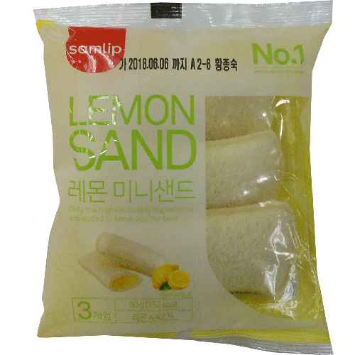 삼립 레몬미니샌드 60g