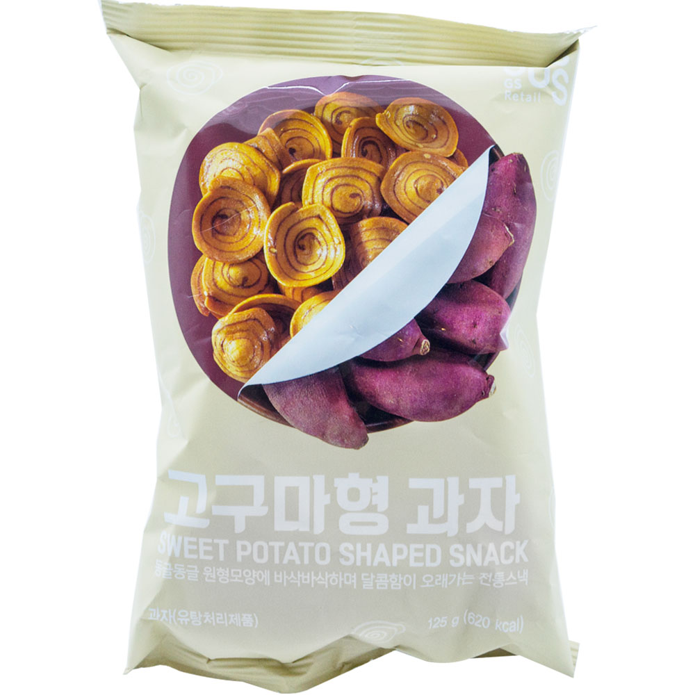 GS 유어스 고구마형과자 125g