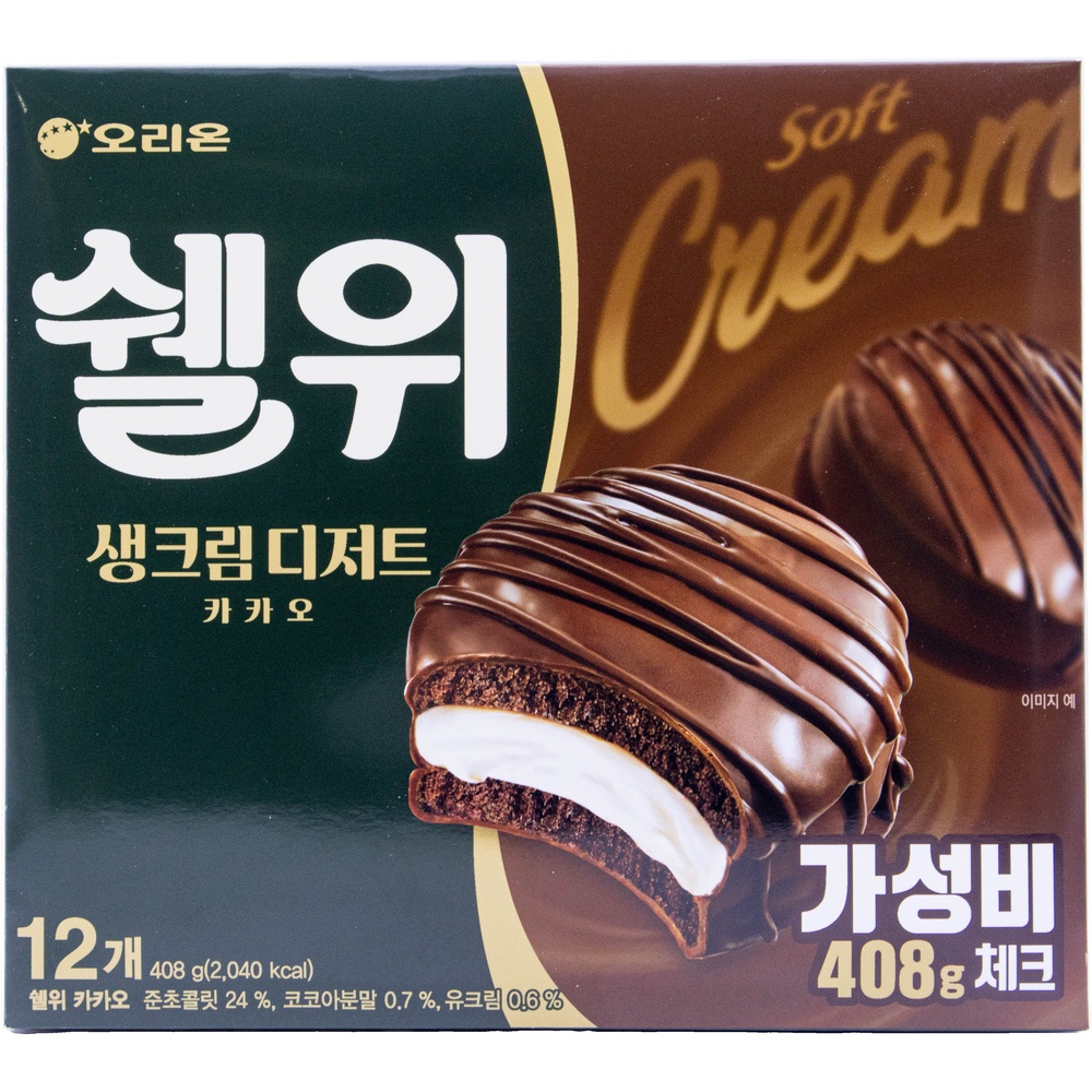 오리온 쉘위 카카오 34g