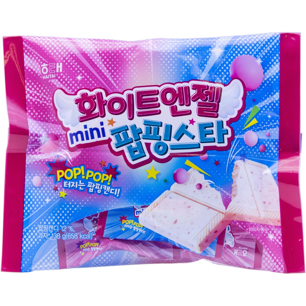 해태 화이트엔젤 미니 팝핑스타 138g