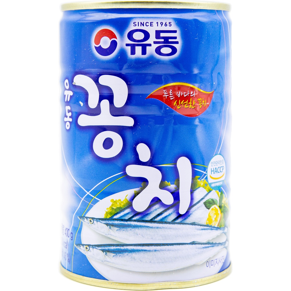 유동 꽁치 400g