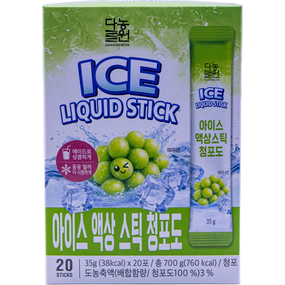 다농원 아이스 액상스틱 청포도 35g