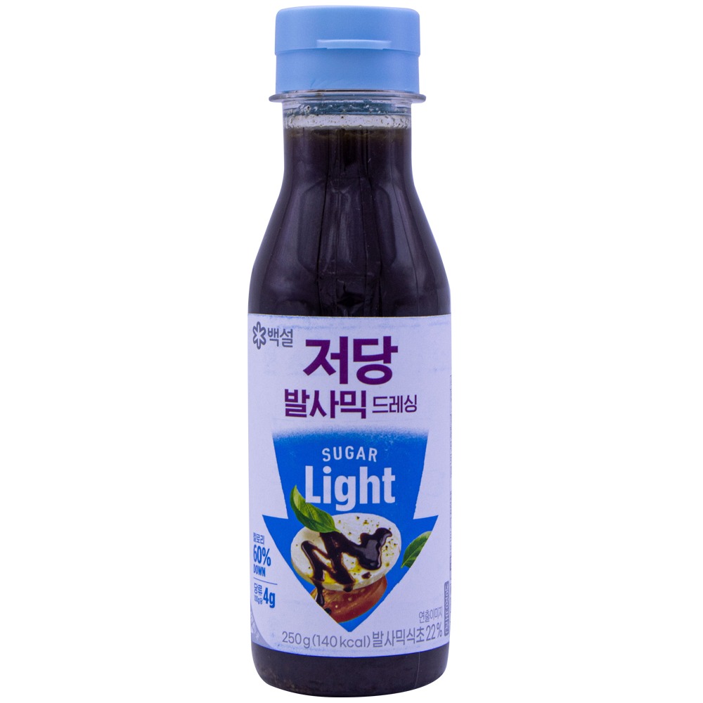 CJ 백설 저당 발사믹 드레싱 250g