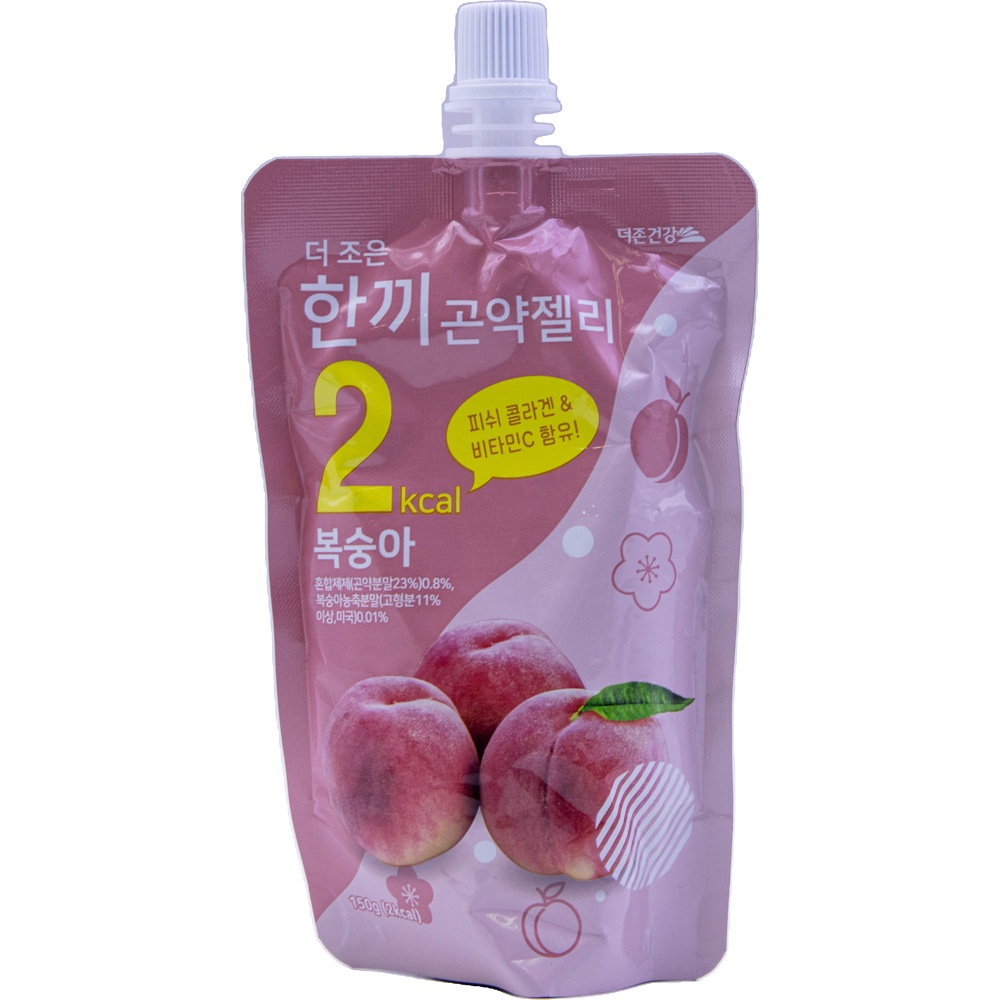 더존건강 한끼 곤약젤리 복숭아 150g