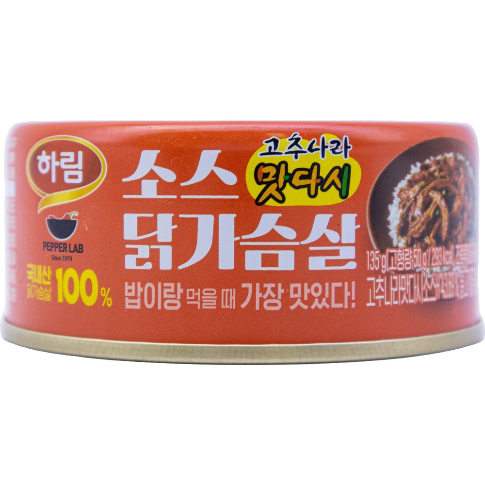 하림 소스 닭가슴살 고추나라 맛다시 135g