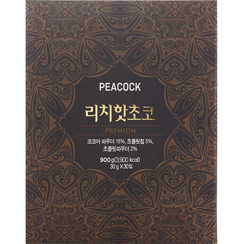 피코크 리치핫초코 900g