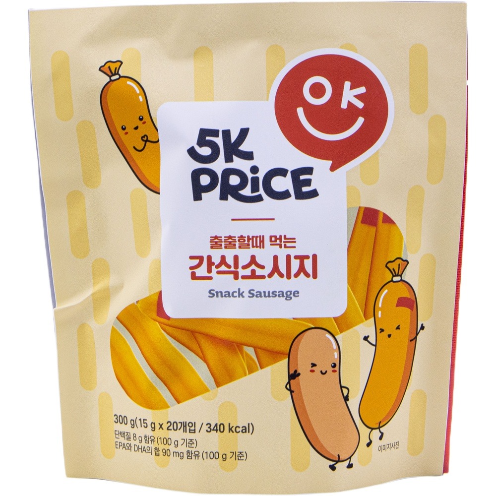 이마트 오케이프라이스 출출할때 먹는 간식소시지 15g