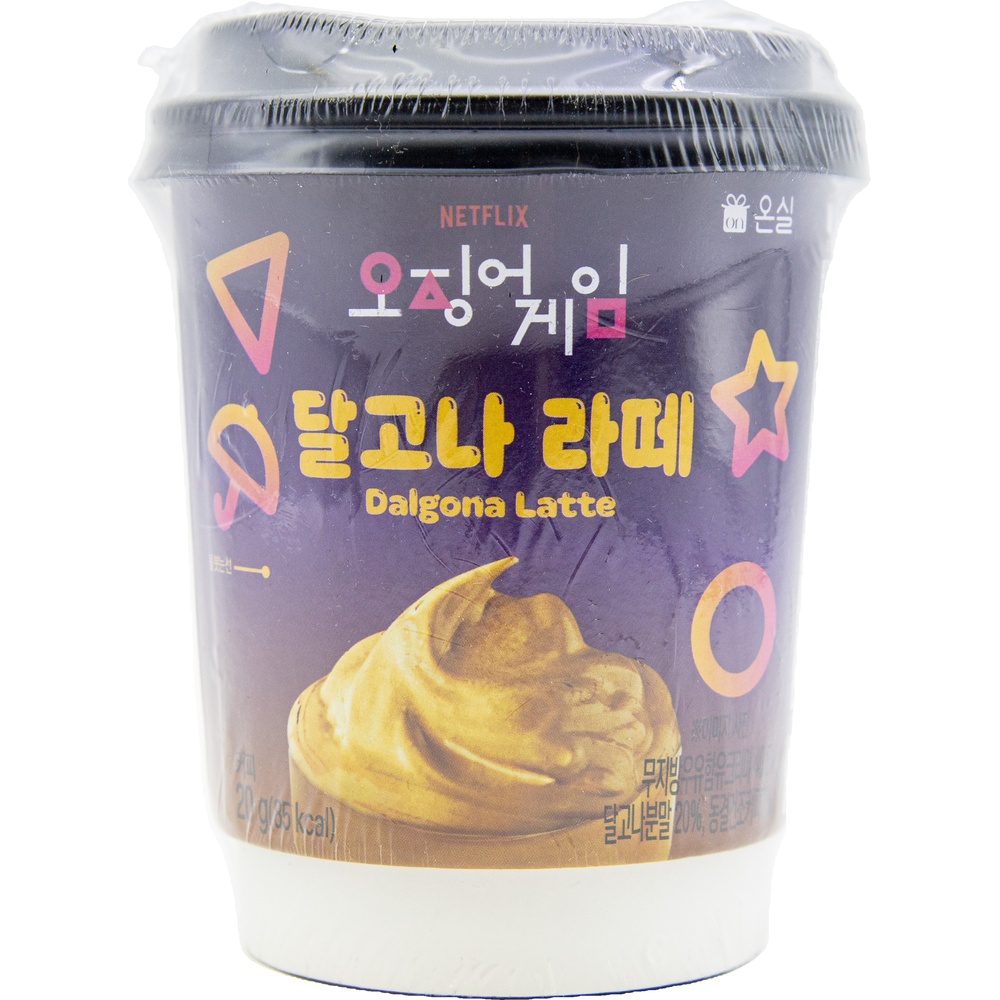 미성패밀리 온실 넷플릭스 오징어게임 달고나 라떼 20g