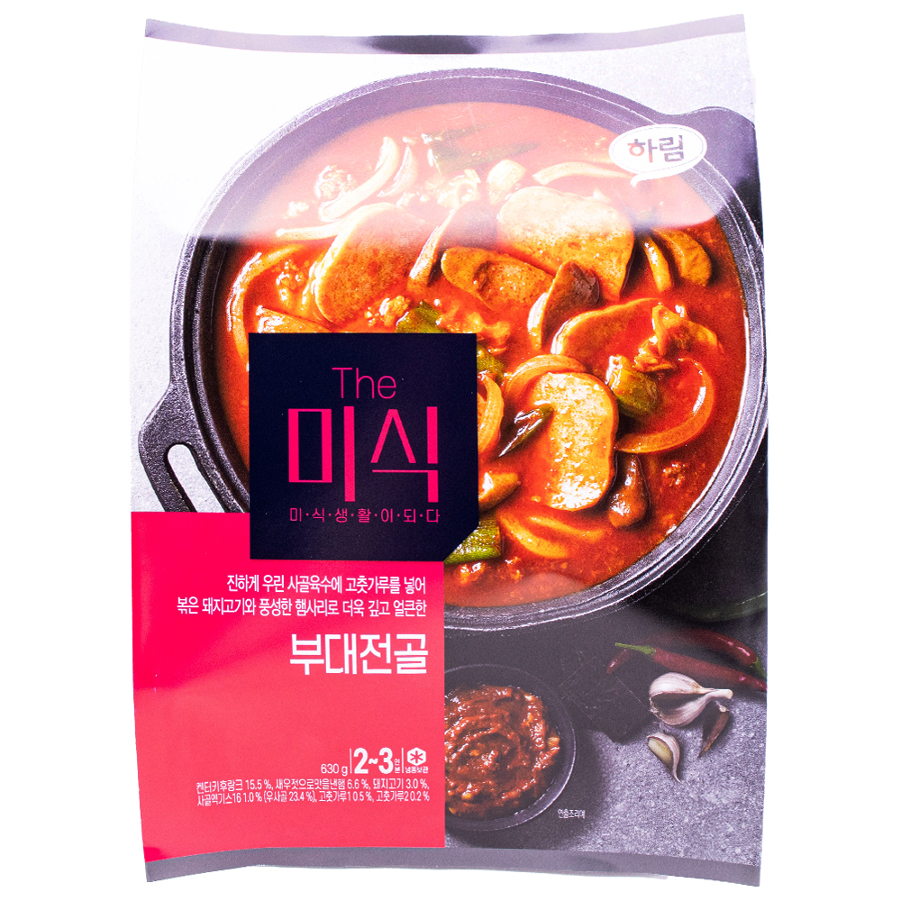 하림 더 미식 부대전골 630g