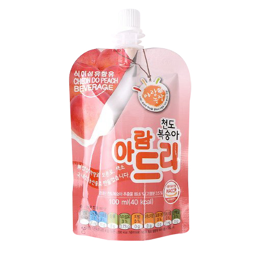 아람농장 아람드리 천도복숭아 100ml