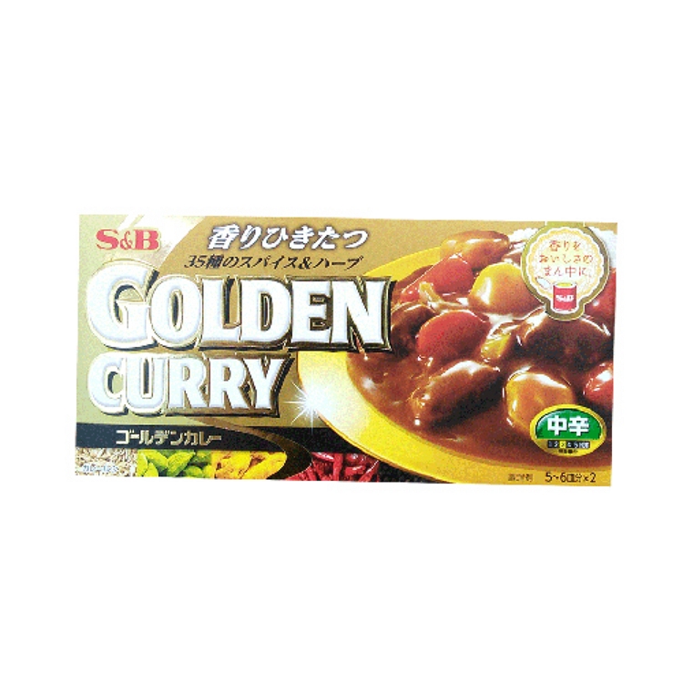 에스비골든카레 중간매운맛 198g