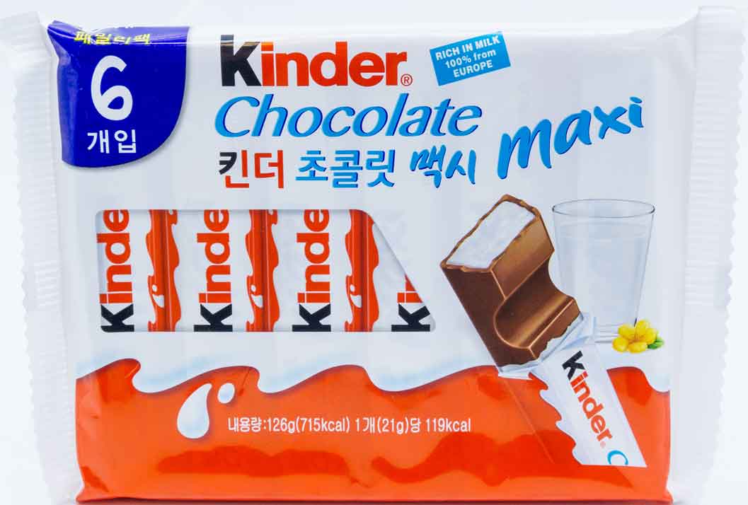 매일유업 킨더 초콜릿 맥시 126g