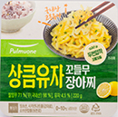 풀무원 상큼유자 꼬들무 장아찌 220g