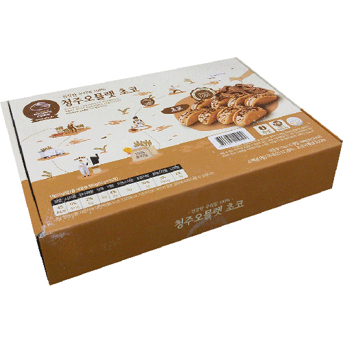 맘스케익 청주 우리밀 초코 오믈렛 180g