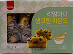 삼립 리얼미니 생크림 파운드 720g