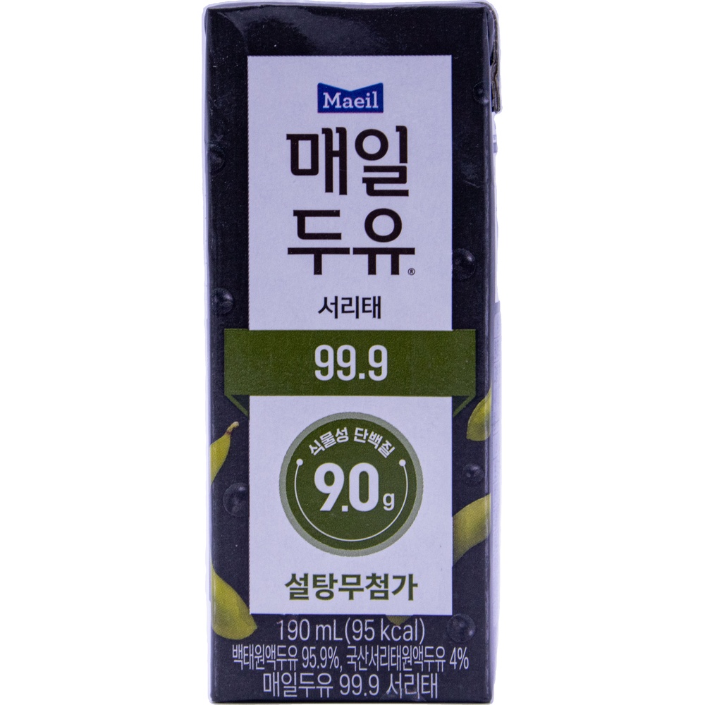 매일 매일두유 99.9 서리태 190mL