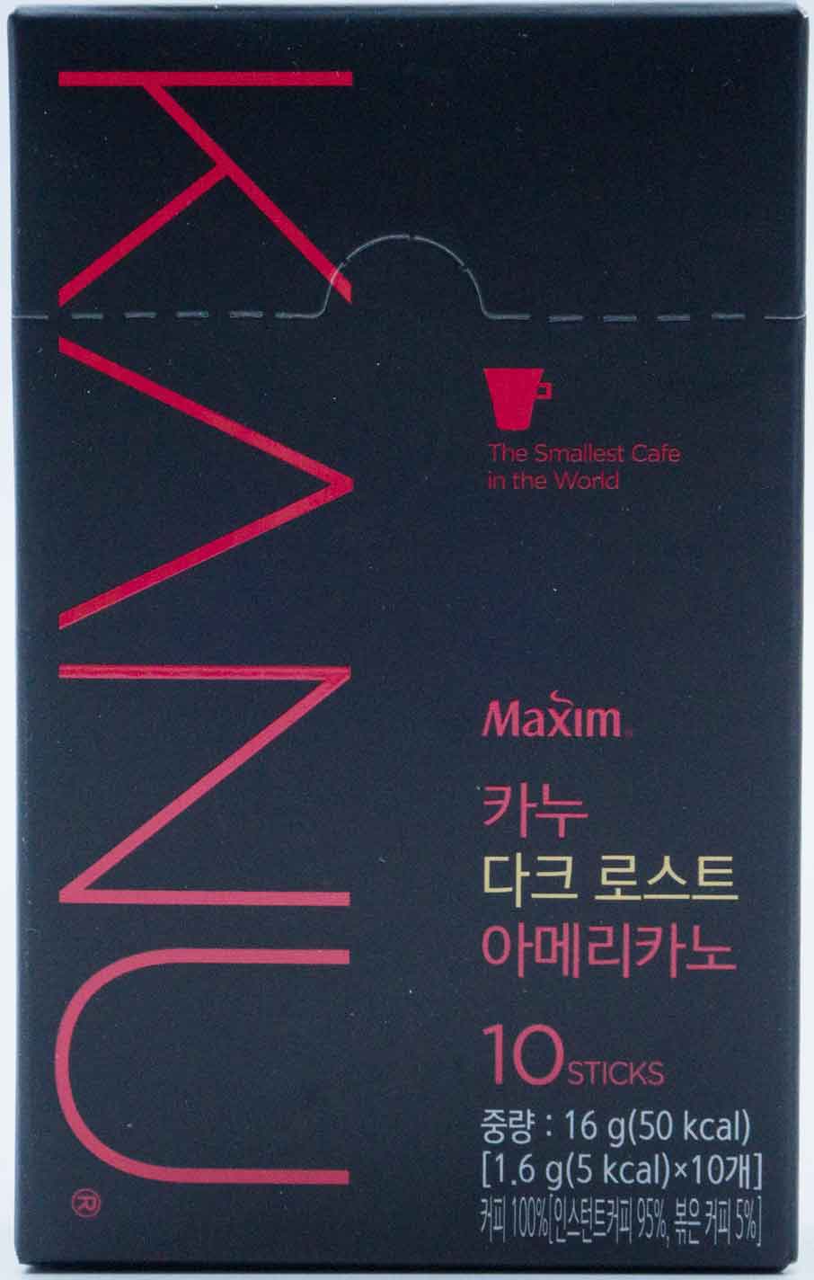 동서식품 카누 다크 로스트 아메리카노 1.6g