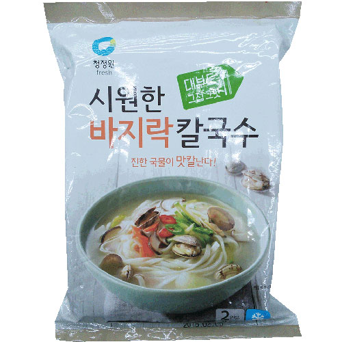 청정원 바지락 칼국수 366g