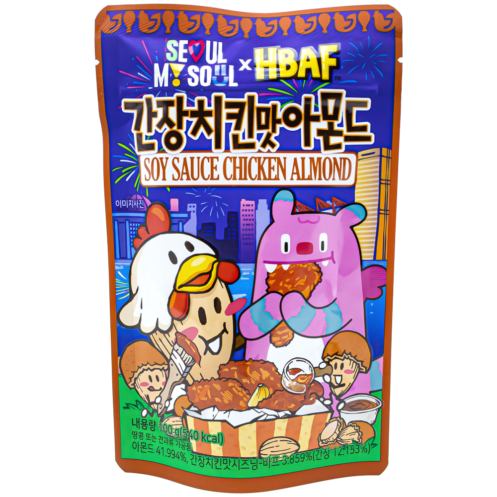 바프 간장치킨맛 아몬드 100g