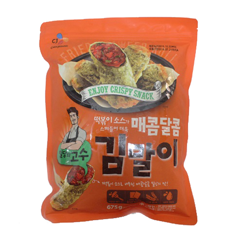 CJ 밀당의 고수 매콤달콤 김말이 675g