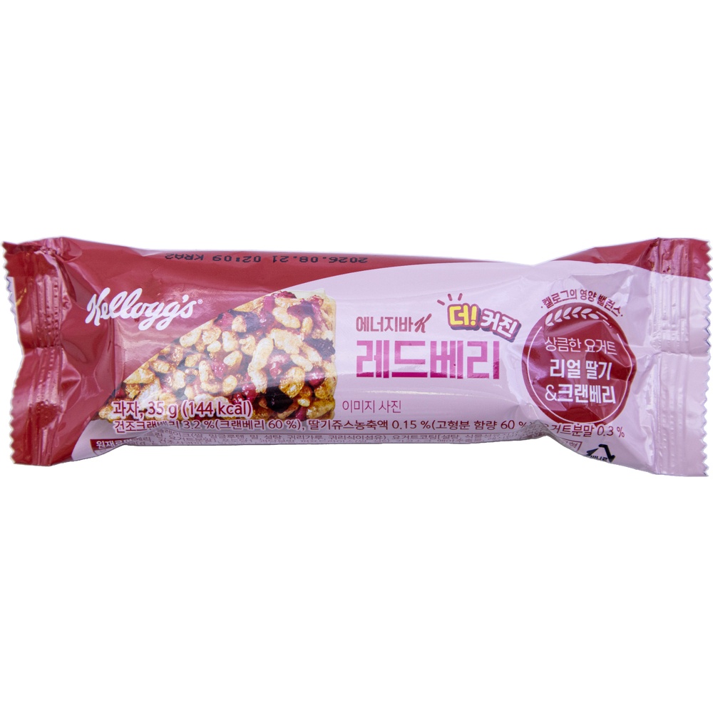 켈로그 에너지바K 더 커진 레드베리 35g