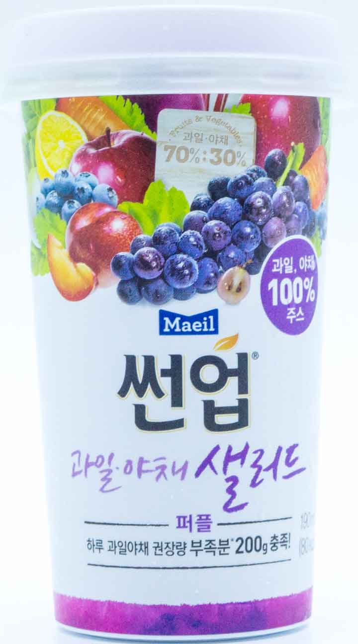 매일 썬업 과일야채샐러드 퍼플 190ml
