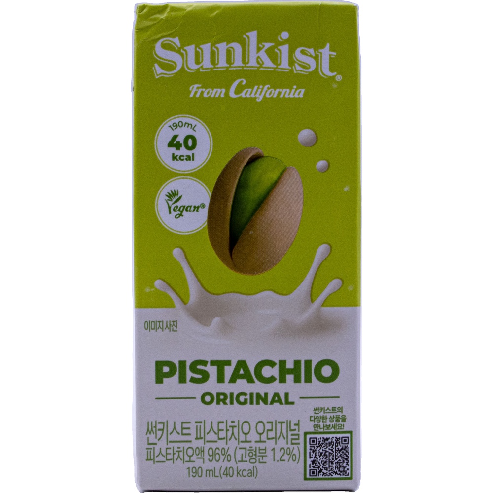 광동 썬키스트 피스타치오 오리지널 190mL