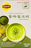 립톤 말차 밀크티 19g