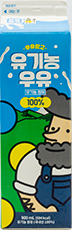보령우유 우유창고 유기농 우유 900ml