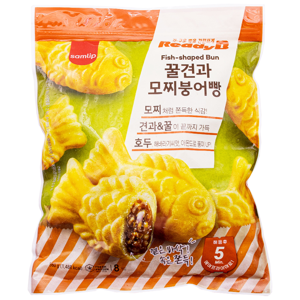 삼립 꿀견과 모찌붕어빵 560g