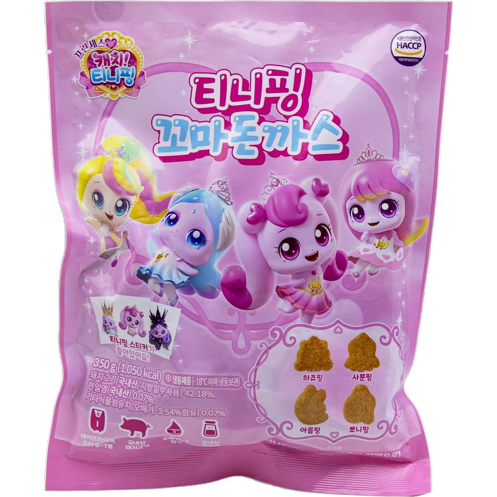 프레시코 캐치티니핑 티니핑 꼬마돈까스 350g